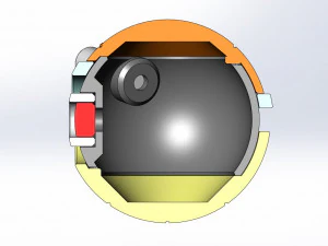 Orbe blastoise Modelo de impresión 3D
