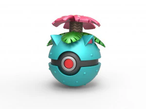 Venusaur orb 3D Print Model