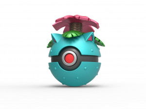 Venusaur orb 3D Print Model