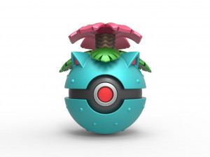 Venusaur orb 3D Print Model