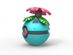 Venusaur orb 3D Print Model