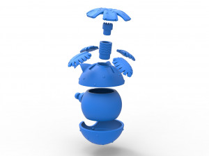 Venusaur orb 3D Print Model