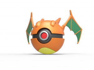 Charizard orb 3D Print Model