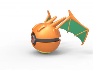 Charizard orb 3D Print Model