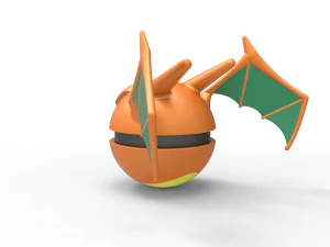 Charizard orb 3D Print Model