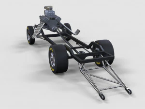 Chassis of gasser 3D Model