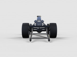 Chassis of gasser 3D 模型