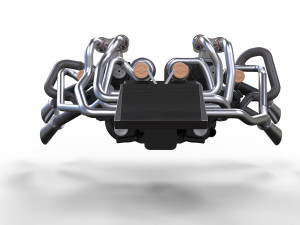 Double engine v8 3D 모델