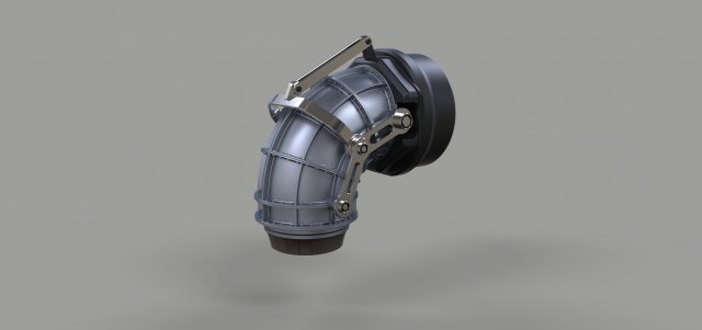 Jet nozzle 3D मॉडल .c4d .max .obj .3ds .fbx .stl .blend 
