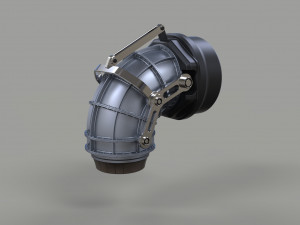 Jet nozzle 3D Model