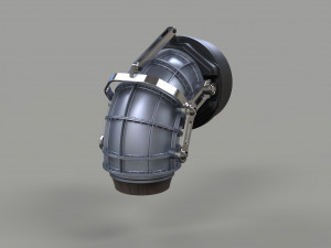 Jet nozzle 3D मॉडल