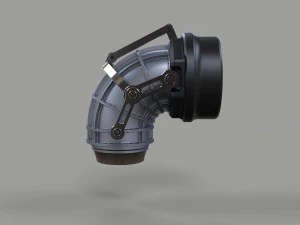 Jet nozzle 3D Model