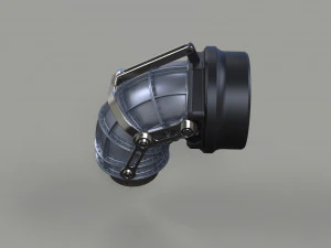Jet nozzle 3D Model
