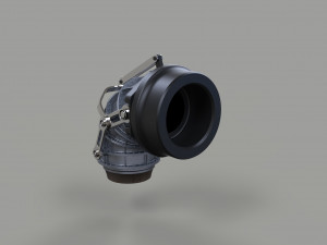 Jet nozzle 3D मॉडल