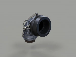 Jet nozzle 3D Model