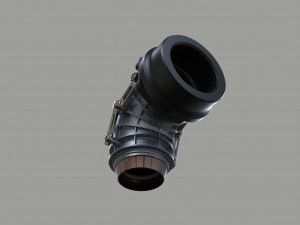 Jet nozzle 3D मॉडल