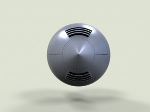 Fantasy rocket engine 3D Model