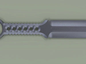 Military knife 3D Model