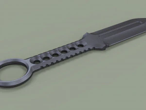 Military knife 3D Model