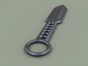 Military knife 3D Model