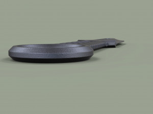 Military knife 3D Model