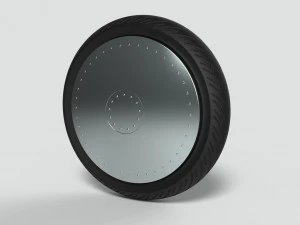 rueda de coche 3 Modelo 3D