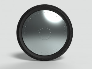 Car wheel 3 Modèle 3D