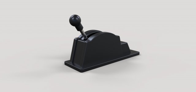Gear shifter Modelo 3D .c4d .max .obj .3ds .fbx .stl .blend 