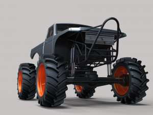 Mud truck 4 Modelo 3D