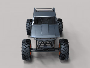 Mud truck 4 Modelo 3D