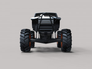 Mud truck 4 Modelo 3D