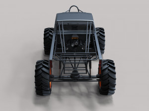 Mud truck 4 Modelo 3D