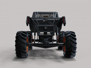 Mud truck 4 Modelo 3D