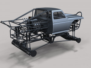 Mud truck 4 Modelo 3D