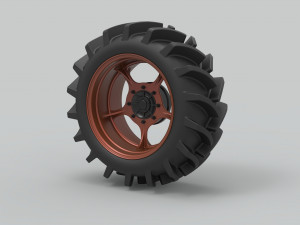 Offroad wheel 27 3D-Modell