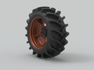 Offroad wheel 27 3D Модель