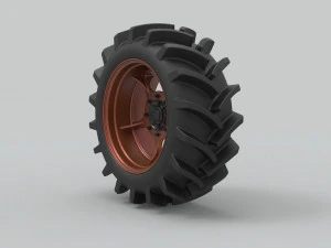 Offroad wheel 27 3D Model