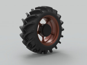 Offroad wheel 27 3D Модель