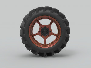 Offroad wheel 27 3D Модель