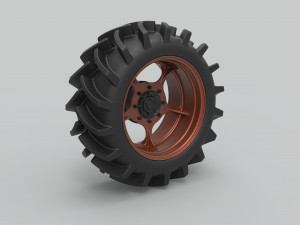Offroad wheel 27 3D Модель