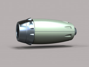Jet engine 4 Modelo 3D