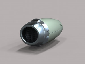 Jet engine 4 Modelo 3D