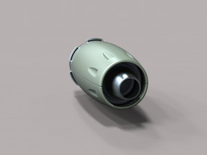 Jet engine 4 Modelo 3D