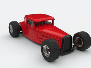 Hot rod 2 Modelo 3D