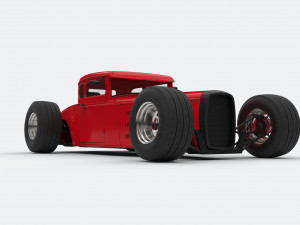 Hot rod 2 Modelo 3D