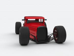 Hot rod 2 Modelo 3D