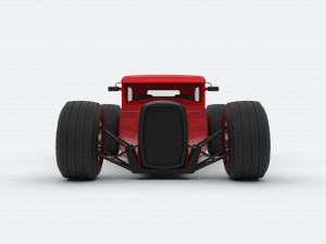 Hot rod 2 Modelo 3D