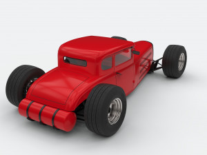 Hot rod 2 Modelo 3D