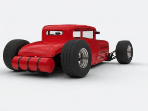 Hot rod 2 Modelo 3D