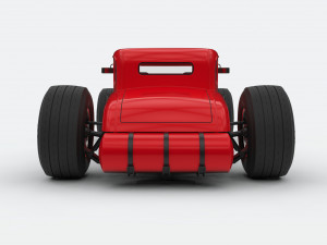 Hot rod 2 Modelo 3D